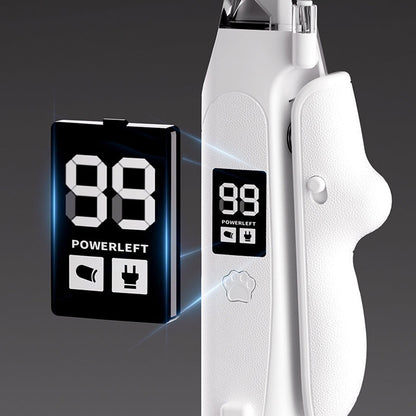 🆕✂️ 2026 Neuheit 💡 2-in-1 LED-Nagelschere und -Feile für Haustiere
