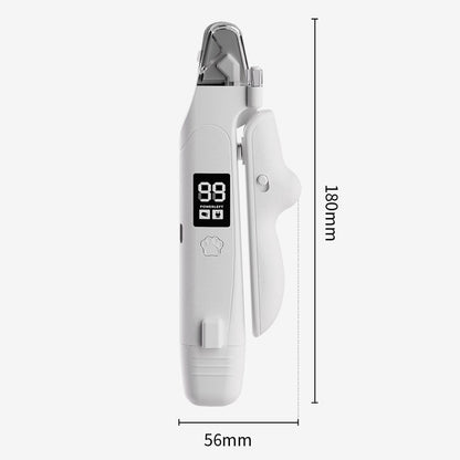 🆕✂️ 2026 Neuheit 💡 2-in-1 LED-Nagelschere und -Feile für Haustiere