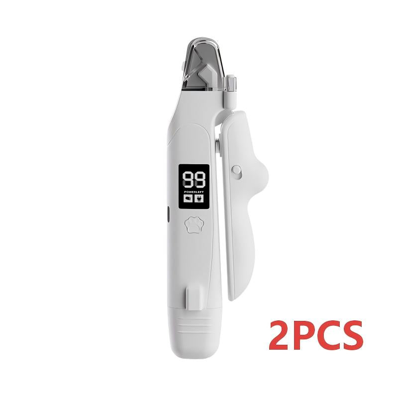 🆕✂️ 2026 Neuheit 💡 2-in-1 LED-Nagelschere und -Feile für Haustiere