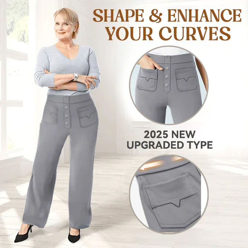 👖✨ Bequeme Freizeithose für Damen mit Dehnstoff
