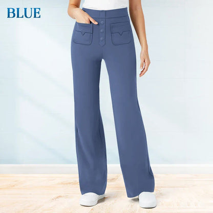 👖✨ Bequeme Freizeithose für Damen mit Dehnstoff
