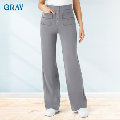👖✨ Bequeme Freizeithose für Damen mit Dehnstoff