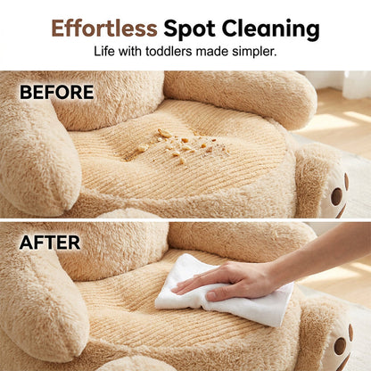 🧸Cartoon Animal Plush Kids Sofa Cushion Seat Teddy Bear Chair (Kinder-Plüschsofa in Teddybär-Form)