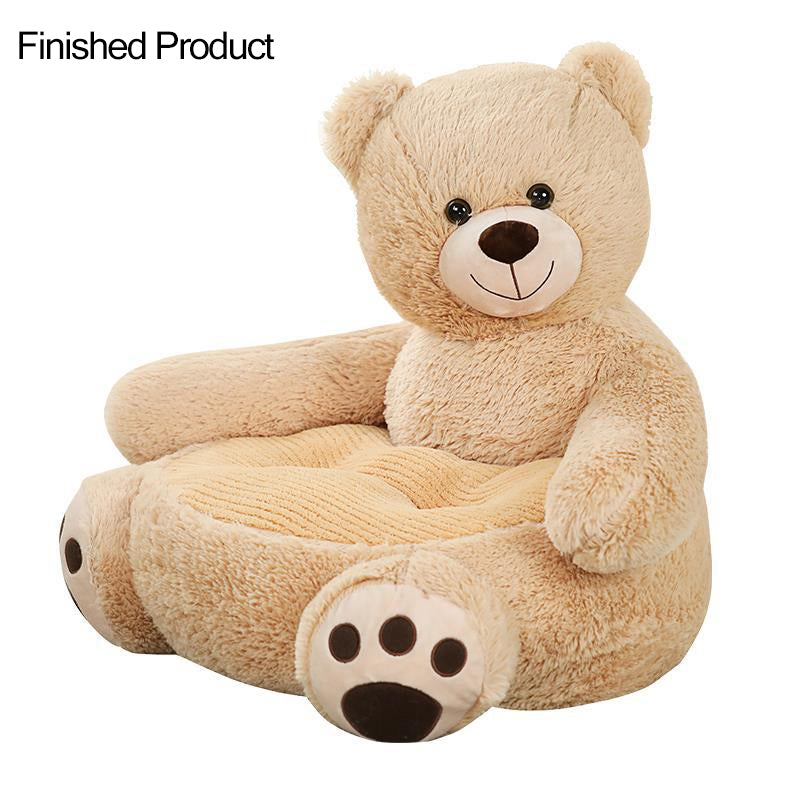 🧸Cartoon Animal Plush Kids Sofa Cushion Seat Teddy Bear Chair (Kinder-Plüschsofa in Teddybär-Form)
