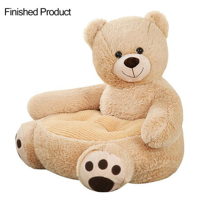 🧸Cartoon Animal Plush Kids Sofa Cushion Seat Teddy Bear Chair (Kinder-Plüschsofa in Teddybär-Form)