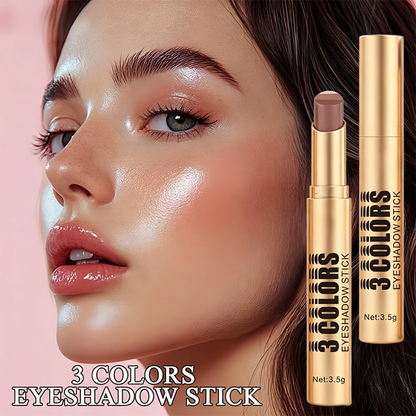 💄🎨 3-in-1 Farbverlauf Lidschattenstift Einfaches Make-up