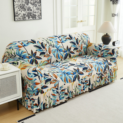 🔥 Nur für kurze Zeit: 50% Rabatt 🛋️ Elastischer Sofabezug mit Volant – Bedruckter, rutschfester Schutzbezug gegen Schmutz und Flecken