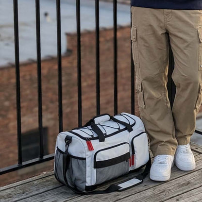 🎒 JETZT 50% RABATT! 🧵 Leichte & Geräumige Fitnesstasche – Spritzwassergeschützte & Multifach-Sporttasche ✨