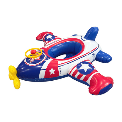 🌊✈️Aufblasbare Flugzeug-Schwimmhilfe für Kinder👧👦
