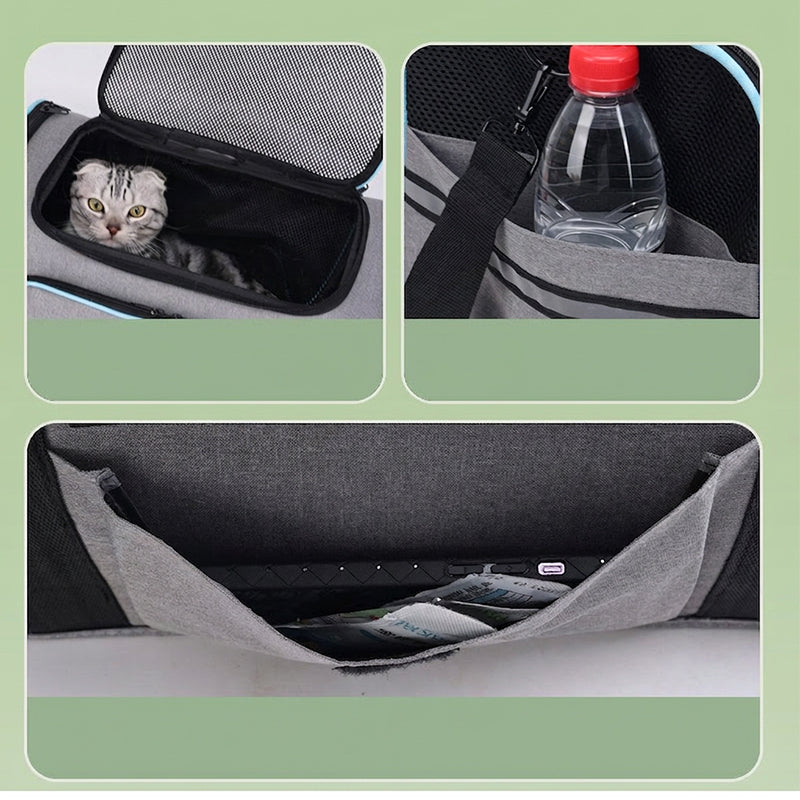 🐾🐕🐈Erweiterbare Transportbox für alle Haustiere ✈️🚗 Perfekt für Auto-, Flug- & Urlaubsreisen Stabile Tiertransportbox