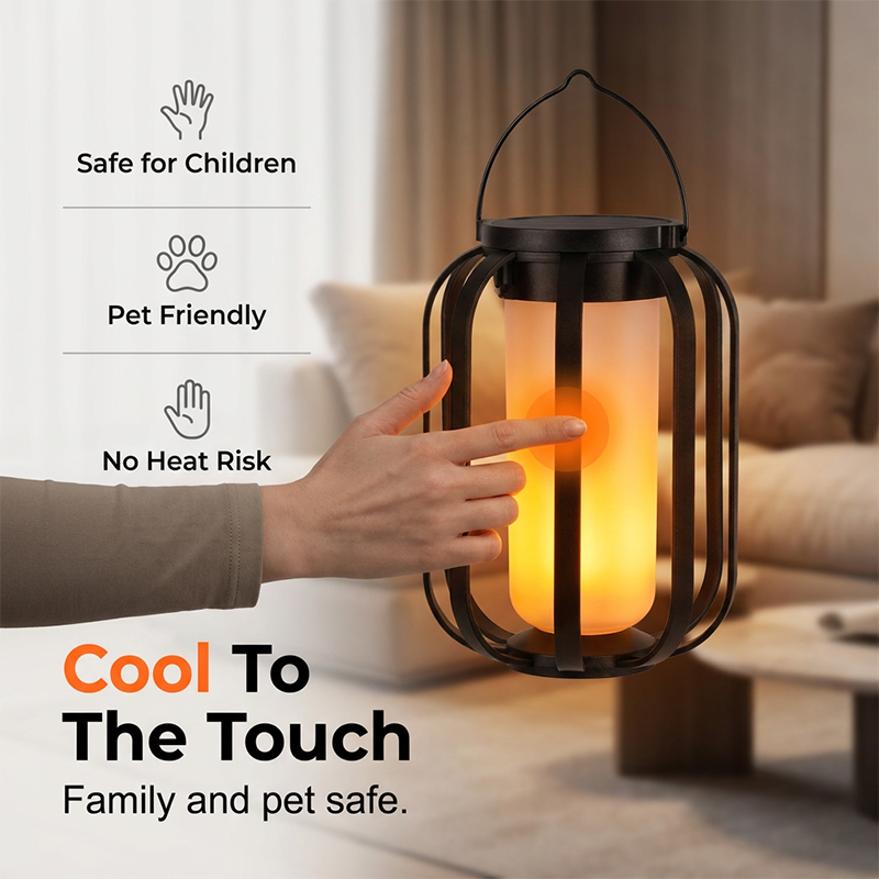 📢📢50% RABATT !!⏰Solar-Flackerflammen-Laterne – Wasserdicht, automatisch & kabelos – Realistisches warmes Licht für Terrasse & Garten 🌙