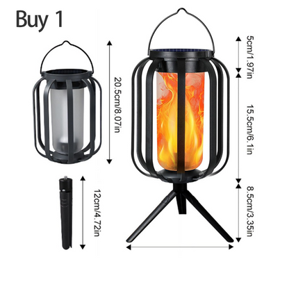 📢📢50% RABATT !!⏰Solar-Flackerflammen-Laterne – Wasserdicht, automatisch & kabelos – Realistisches warmes Licht für Terrasse & Garten 🌙
