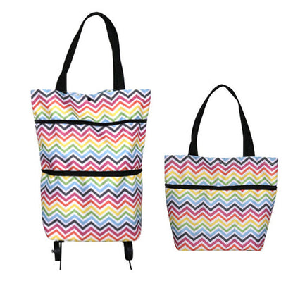 🔥🛍️2-in-1 faltbarer Einkaufswagen