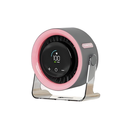 🔥Mini-Tischventilator mit 100 Geschwindigkeiten und Digitalanzeige