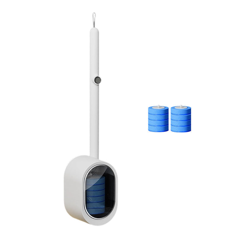 🚽 50% RABATT! 🧹 Kontaktlose Einweg-WC-Bürste – Hygienische Reinigungsköpfe, knopfgesteuerter Auswurf & magnetischer Halter – Weiß & Grau – Keimfrei & praktisch ✨