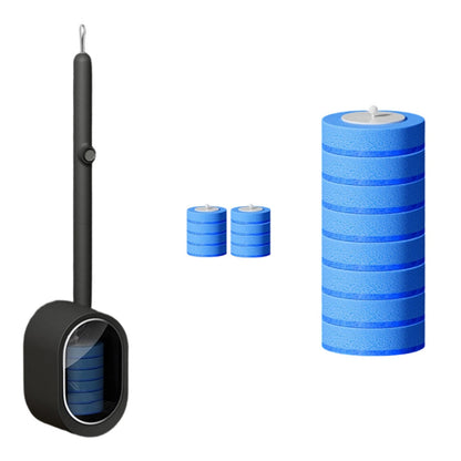 🚽 50% RABATT! 🧹 Kontaktlose Einweg-WC-Bürste – Hygienische Reinigungsköpfe, knopfgesteuerter Auswurf & magnetischer Halter – Weiß & Grau – Keimfrei & praktisch ✨