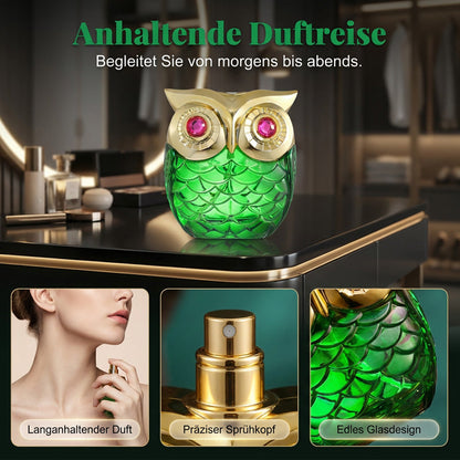 ✨ Eau de Parfum Hibou Mystique – Flacon Élégant, Senteur Envoûtante & Longue Durée 🌙💎