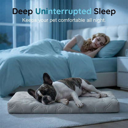 🐾❄️ Sofort-Kühlmatte für Haustiere – Kratzfest, Ungiftig & Pflegeleicht | Weiches Schlafkomfort-Design für Hunde & Katzen im Sommer!