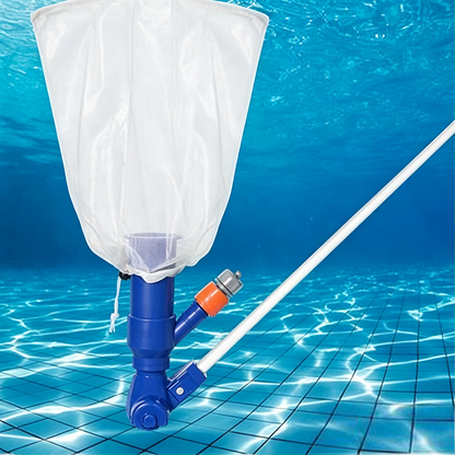 🧼🏊 Pool-Reinigungs-Bodensauger Set – Schwimmbecken Reinigungsgerät