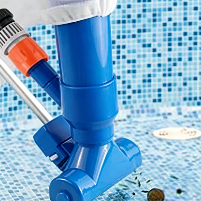 🧼🏊 Pool-Reinigungs-Bodensauger Set – Schwimmbecken Reinigungsgerät
