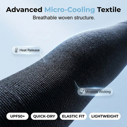 ☀️UV-Schutz Kühlende Arm-Sleeves❄️ Atemaktiv Kühlarmstulpen Sonnenschutz Armbedeckung