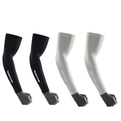 ☀️UV-Schutz Kühlende Arm-Sleeves❄️ Atemaktiv Kühlarmstulpen Sonnenschutz Armbedeckung