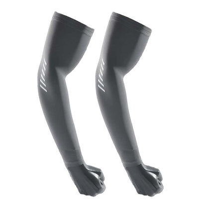 ☀️UV-Schutz Kühlende Arm-Sleeves❄️ Atemaktiv Kühlarmstulpen Sonnenschutz Armbedeckung