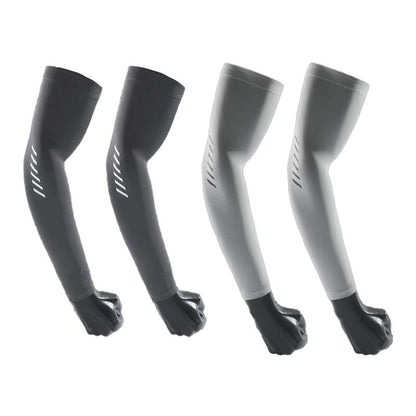 ☀️UV-Schutz Kühlende Arm-Sleeves❄️ Atemaktiv Kühlarmstulpen Sonnenschutz Armbedeckung