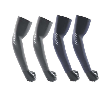 ☀️UV-Schutz Kühlende Arm-Sleeves❄️ Atemaktiv Kühlarmstulpen Sonnenschutz Armbedeckung