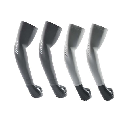 ☀️UV-Schutz Kühlende Arm-Sleeves❄️ Atemaktiv Kühlarmstulpen Sonnenschutz Armbedeckung