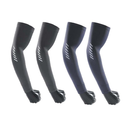 ☀️UV-Schutz Kühlende Arm-Sleeves❄️ Atemaktiv Kühlarmstulpen Sonnenschutz Armbedeckung