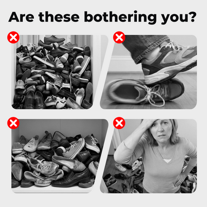 🥿👢🏠Multifunktionaler Türhänger Schuh Organizer, kompakter Schuhspeicher