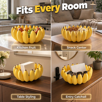 🍌✨Kreative Bananenförmige Obstschale für deine Küche