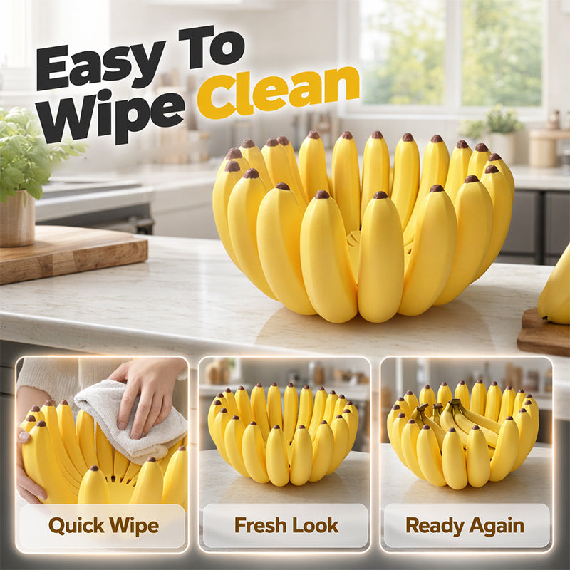 🍌✨Kreative Bananenförmige Obstschale für deine Küche
