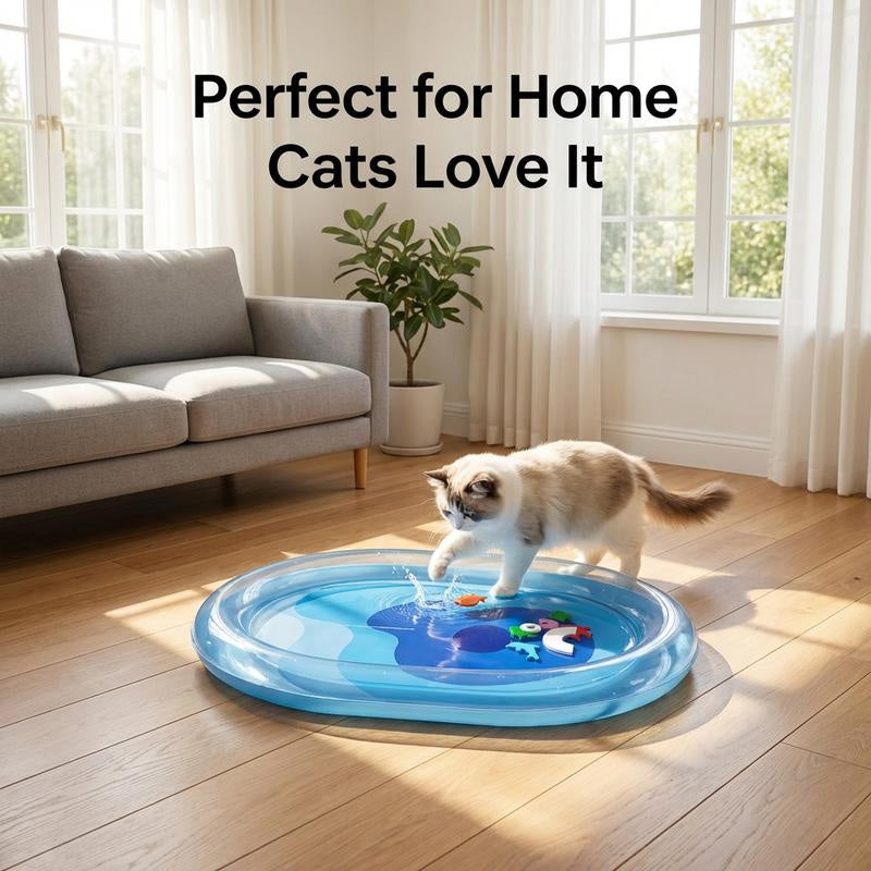 🐱❄️💦Aufblasbares Kühlwasserbett für Katzen – Erfrischende Kühlmatte für warme Sommertage