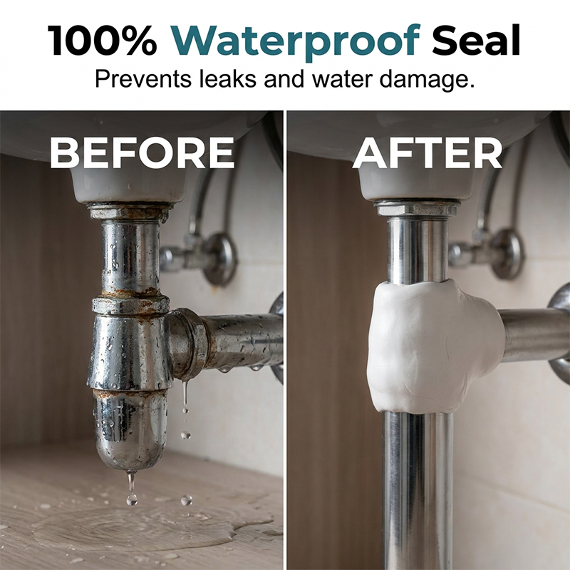 📢 KAUFE 1, ERHALTE 1 GRATIS! 🛠️ Allzweck wasserdichte Dichtungsmasse – Abdichtend, einfach aufzutragen & vielseitig – Ideal für Fugen, Risse & Reparaturen im Haus 🏠