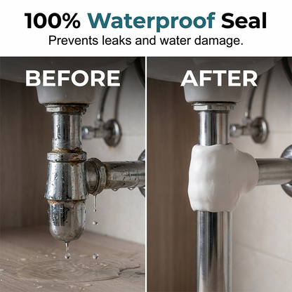 📢 KAUFE 1, ERHALTE 1 GRATIS! 🛠️ Allzweck wasserdichte Dichtungsmasse – Abdichtend, einfach aufzutragen & vielseitig – Ideal für Fugen, Risse & Reparaturen im Haus 🏠