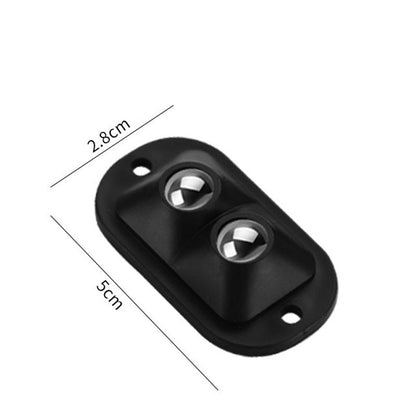 🔄 Klebe-Schwenkrollen – 50% RABATT! Bohrfrei, leise, robust – für Aufbewahrungsboxen, Mülleimer & Nachttische. 🛠️