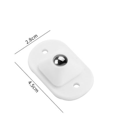 🔄 Klebe-Schwenkrollen – 50% RABATT! Bohrfrei, leise, robust – für Aufbewahrungsboxen, Mülleimer & Nachttische. 🛠️