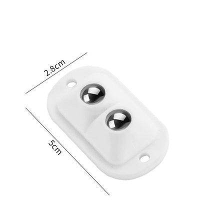 🔄 Klebe-Schwenkrollen – 50% RABATT! Bohrfrei, leise, robust – für Aufbewahrungsboxen, Mülleimer & Nachttische. 🛠️