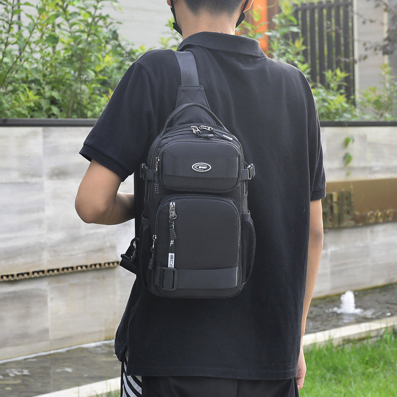 🎒🔥 50% RABATT! 2026 Verstellbare Oxford-Stoff Casual Brusttasche – Wasserdicht, Multi-Fach & perfekt für Urban-Style, Reisen & Alltag ✨