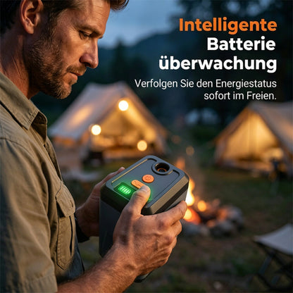 🚿 Kabelloser tragbarer Duschbooster – selbstansaugend, USB-C aufladbar & vielseitig für Camping, Baustelle & Outdoor 🔋