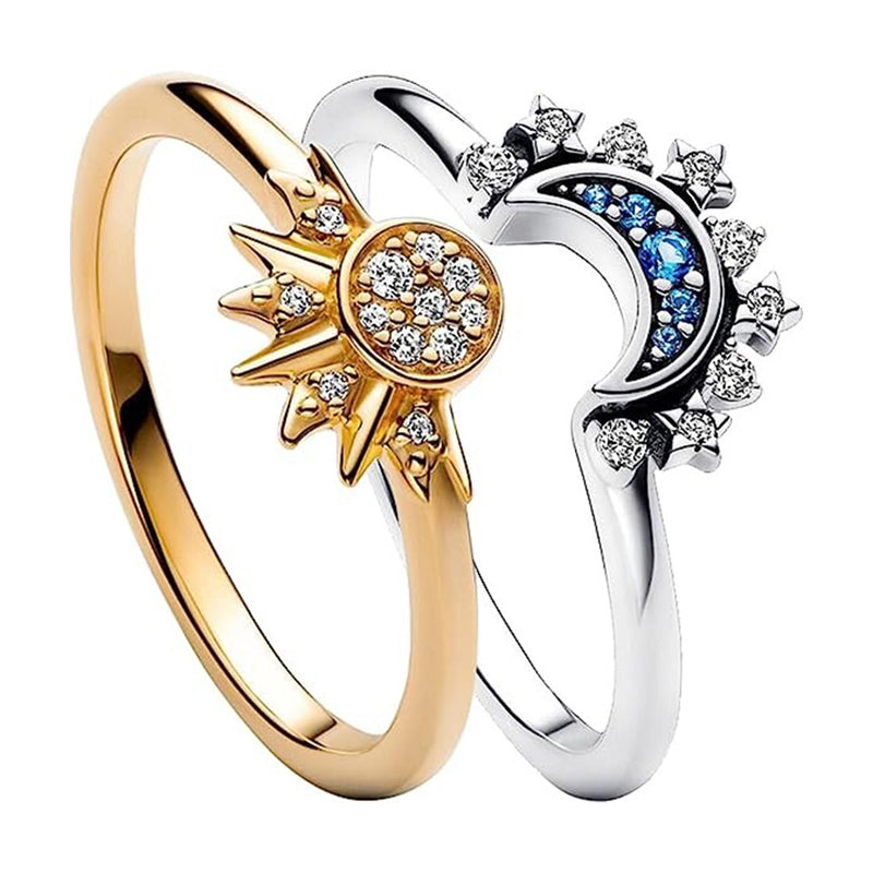 💫💍❤️Himmlisches Paar-Ring-Set – Edle Partnerringe für Verliebte, Hochzeit & Geschenk