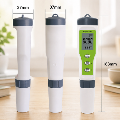 💧🔍🏠🐠Tragbarer Wasserqualitäts-Testerstift – Handlicher Messstift zur schnellen Prüfung der Wasserwerte