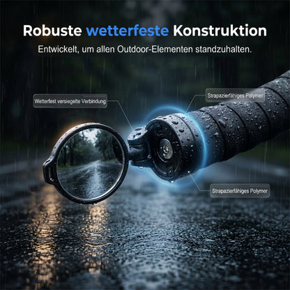 🔄🚴360° drehbarer Fahrrad-Rückspiegel ✨ Stabiler Fahrrad Spiegel für E-Bike & Cityrad