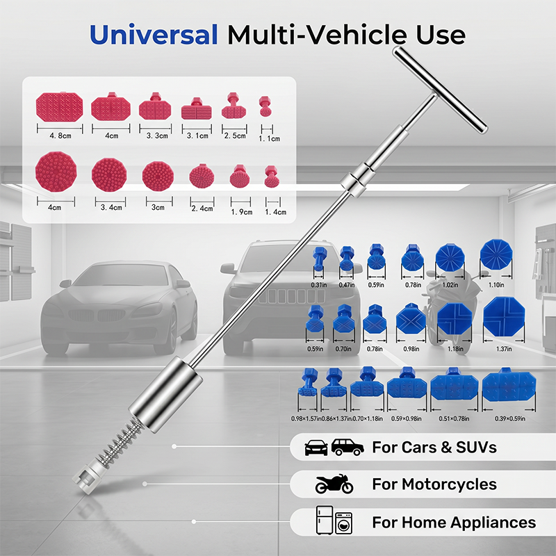 🛠️T-Puller Ausbeulwerkzeug-Set für Autos ✨ Einfache Dellen Entfernung ohne Lackschäden
