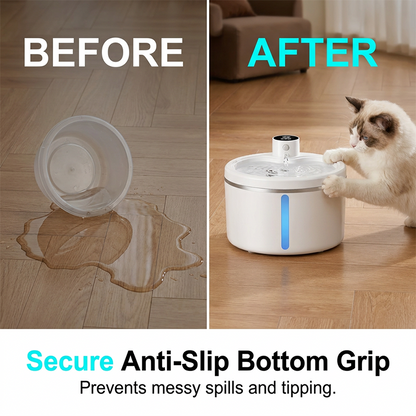 🥳HEISSER SALE 2026🥳💞50.000+ VERKAUFT!👵❤️ Kabelloser automatischer Katzenbrunnen