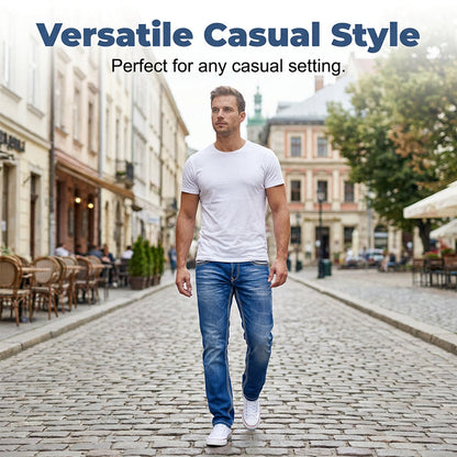 👖 AUSSERGEWÖHNLICHE AKTION 50% RABATT! ⏰ Herren Jeans mit Doppelnaht & Hoher Elastizität – Moderner Schnitt & Komfort – Strapazierfähiger Stretch-Stoff – Ideal für den Alltag oder Reisen – Zeitloser & Schlanker Look ✨🔥🛒