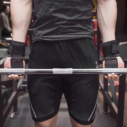 🏋️🔥 NUR FÜR KURZE ZEIT: 50% SPAREN! 2 Stück schwere Hebehaken mit Handgelenksriemen – Für Kreuzheben, Rudern & Latzug – Entlastet Unterarme & verbessert Griffkraft ✨