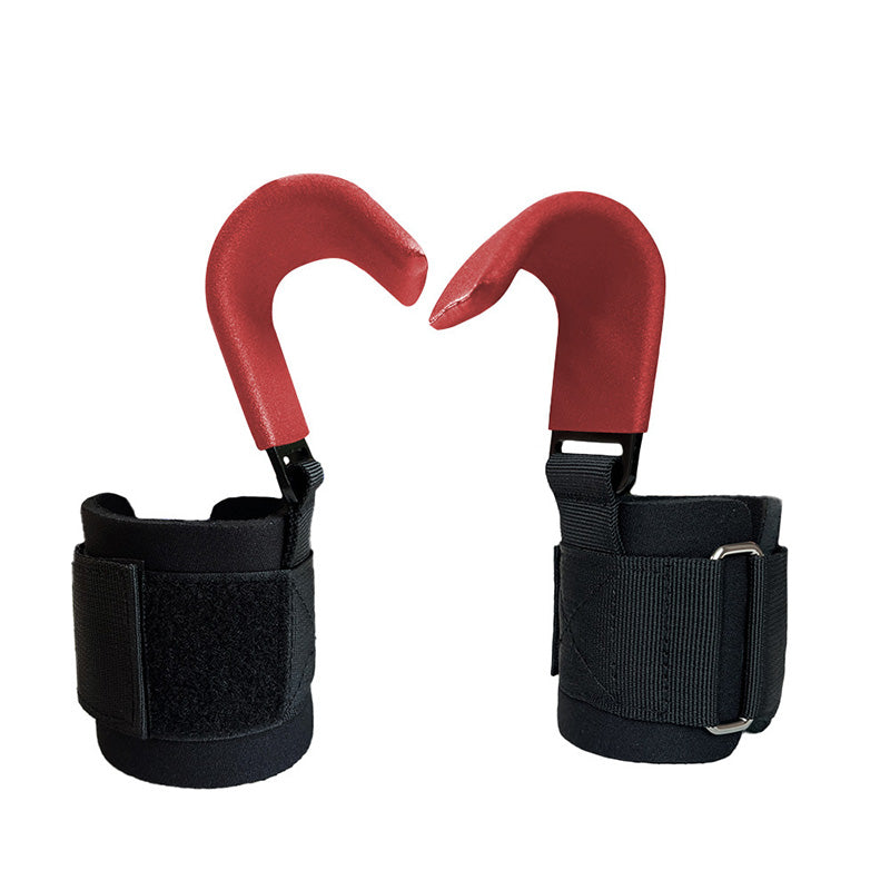 🏋️🔥 NUR FÜR KURZE ZEIT: 50% SPAREN! 2 Stück schwere Hebehaken mit Handgelenksriemen – Für Kreuzheben, Rudern & Latzug – Entlastet Unterarme & verbessert Griffkraft ✨